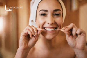 uso do fio dental corretamente